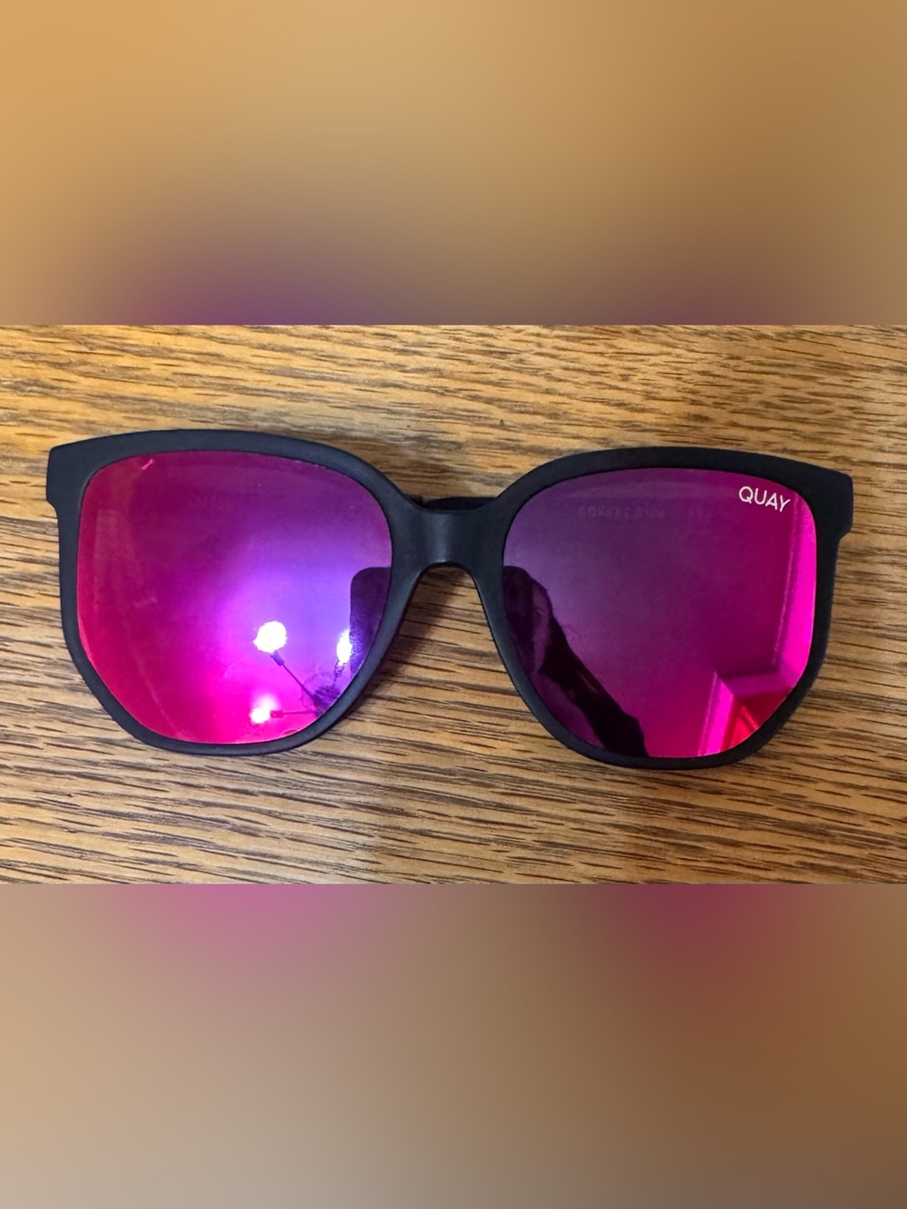 Quay - Purple Mirrored Lens Women's Sunglasses